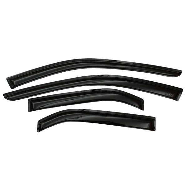 12-16 RIO HATCHBACK(NOT SEDAN) VENTVISOR 4PC 4 DOOR SMOKE